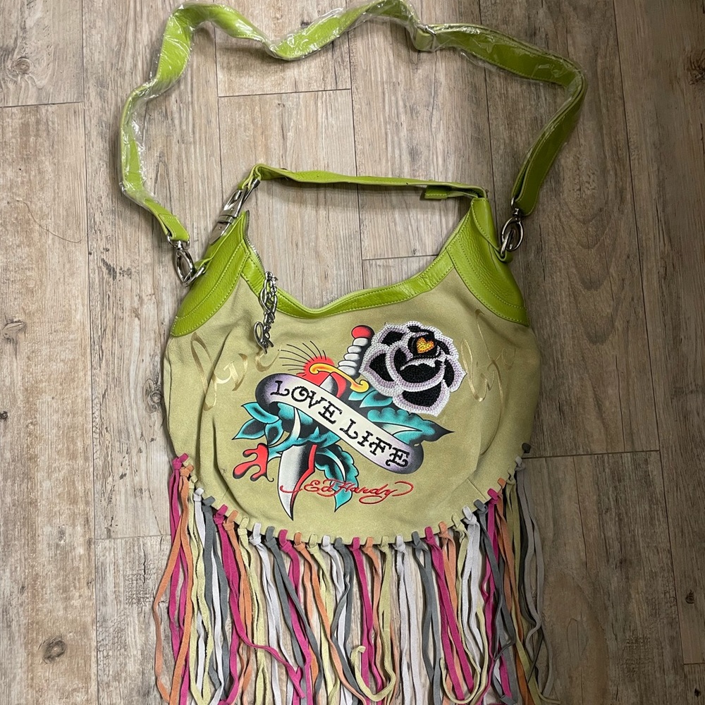 Super cool n sexy Ed Hardy Vintage Purse